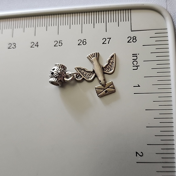 Bird Charm for European Style Bracelets Fits Pandora Systems - Picture 2 of 4